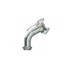Coude 45° mâle / femelle galva PERROT
