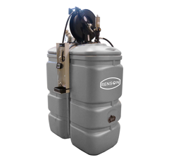 Cuve stockage PEHD 1000 L huile avec pompe 5/1 – RENSON