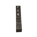 Pointe de décompacteur 3 trous avec plaquettes carbure et rechargement KIRPY adaptable