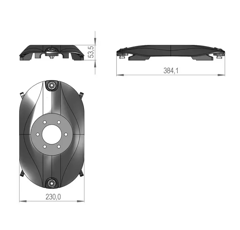 Disque pour faucheuse Silvercut SIP 745032051B origine