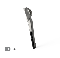 Dent de herse rotative Droite plaquettes carbure, fixation latérale LELY 116000112 adaptable