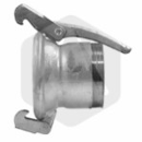 Raccord femelle + manchon fileté mâle Ø 200 mm adaptable
