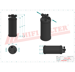 Deshydrateur Climatisation adaptable HIFI FILTER DYH60012