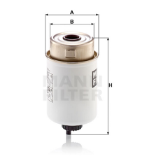 MANN  Kraftstoffwechselfilter WK8108