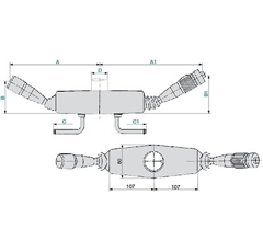 Commutateur pour chargeur télescopique MERLO 037847 adaptable