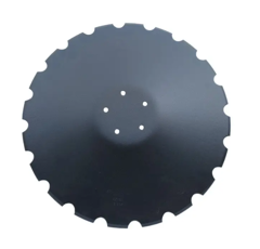 Disque crénelé ∅600x6 - 5 trous pour déchaumeur KVERNELAND A135419697 adaptable