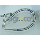 Tuyau hydraulique avec raccords pour téléscopique MERLO 101921 adaptable