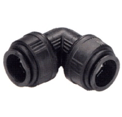 Coude ø 22 - 28 mm femelle/femelle pour tube de rampe adaptable