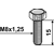 Sechskantschraube - M8