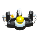 Kugeleinsatz Kugel 80,W= 311 S30, Schwarz  