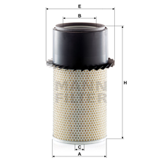 MANN  Luftfiltereinsatz C21431