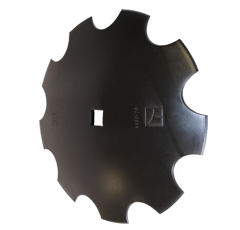 Disque crénelé Ø 450 x 4 x 31 mm adaptable - BlackSteel©