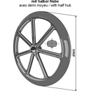 Packerring Ø 900 x 56 mm Nachbau  
