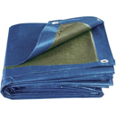 Bâche agricole - lourde bleue/verte 135g/m² - 2 x 3 m