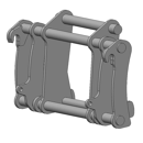Interface pour chargeur frontaux EURO/CATERPILLAR adaptable