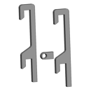 Kit adaptation brute à souder pour attelage SCHAFFER 2026 adaptable