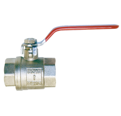 Vanne manuelle nickelée 2 voies adaptable