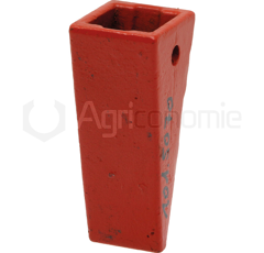 Pointe de soc de sous-soleuse 62HRC pour cultivateur adaptable