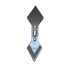 Soc cœur avec plaquettes carbure et rechargement KVERNELAND 13100009 adaptable - BlackSteel©