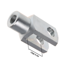 Gabelkopf verzinkt 71752 M 20x40 