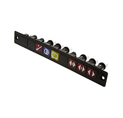 Boitier lampes témoins pour machine agricole DEUTZ 04304157 adaptable