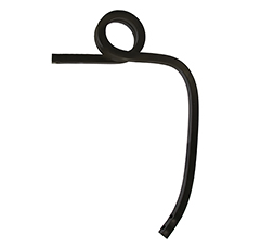 Dent gauche double spire pour cultivateur 59CU6280G adaptable