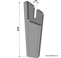 Aufschweissspitze - rechts RH91R 