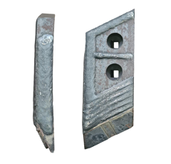 Pointe décalée Gauche carbure et rechargement pour charrue GRÉGOIRE BESSON 173342 adaptable