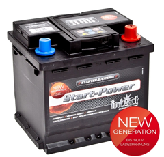 Batterie 12 V 50 AH 55010GUG Intact