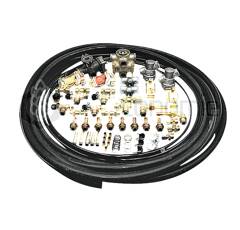 Circuit de freinage pneumatique pour remorque type HW 80 avec conduites
