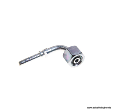 Pressnippel Bogen G1/4"-19 90° DN0614BSPIG90VE45 Alfagomma