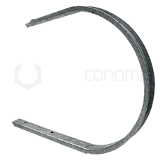 Racleur U pour autochargeuse MENGELE 02-127737 adaptable
