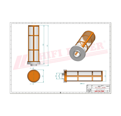 Prefiltre adaptable HIFI FILTER MO7415