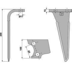 Kreiseleggenzinken links Frandent 300x100 Nachbau