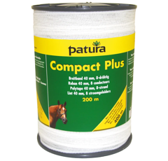 Ruban COMPACT PLUS 40 mm (rouleau de 200m) | PATURA