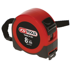 Mètre ruban tri-matière RACING 8m x 25mm | KS TOOLS