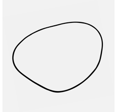 Dichtung für Traktor JOHN DEERE - FENDT - MASSEY FERGUSON L113950 - 001051119 - X549040200000 Nachbau