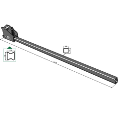 Verlängerung für Werkzeugträger AH 1270 mm Nachbau  