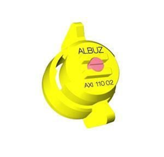 Buse pulvérisateur à jet plat AXI Fast Cap 80° 02 Jaune - ALBUZ