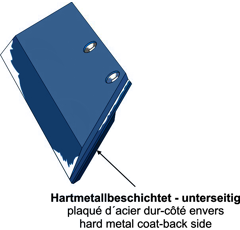 Scharblatt - rechts 3352220M Lemken by Muzzi Industrie