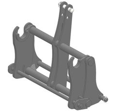 Interface d'accroche pour relevage 3pts 3PTS CAT 3 N/MANITOU adaptable