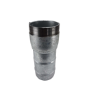 Raccord cannelé galva Ø 150 mm