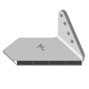 Flügelschar Hartmetall Agricarb 200X100X12 MM (RECHTS) - HORSCH 34060856