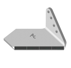 Aileron droit pour déchaumeur HORSCH 34060856 adaptable carbure