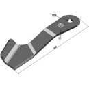 Couteau droit pour faucheur 668mm SPEARHEAD 7770752 adaptable - Blacksteel©