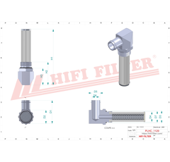 Filtre hydraulique adaptable HIFI FILTER SH77972