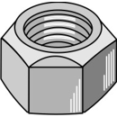 Ganzmetallmutter mit Klemmteil M16 - DIN980 verz. 10.9 Europäische EA-Qualität
