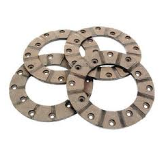 Jeu de 4 garnitures de frein 820230 - V820230 CASE IH - VALTRA-VALMET adaptable