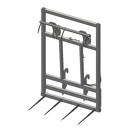 Pic bottes frontal 2000 mmpour type d'attelage FARESIN adaptable