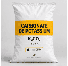 Carbonate de Potassium - sac 25 kg